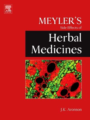 cover image of Meyler's Side Effects of Herbal Medicines